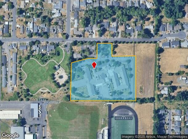  4254 Weathers St Ne, Salem, OR Parcel Map