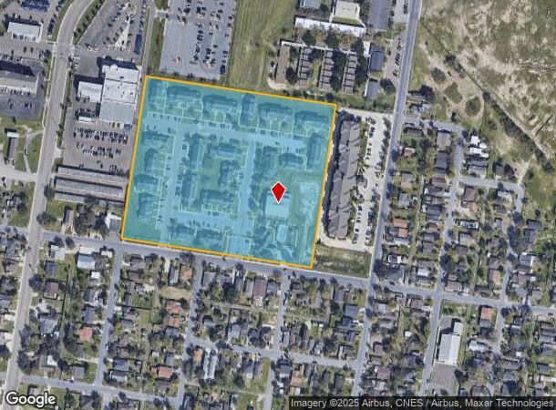  800 W Egly Ave, Pharr, TX Parcel Map