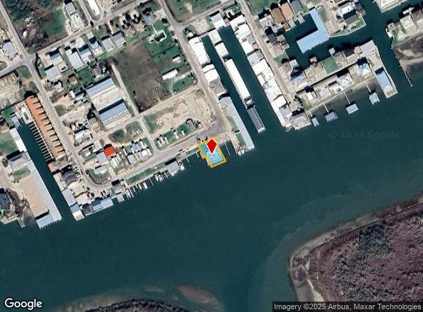  1303 Water St, Port Lavaca, TX Parcel Map