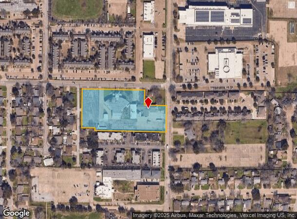  1717 N Britain Rd, Irving, TX Parcel Map