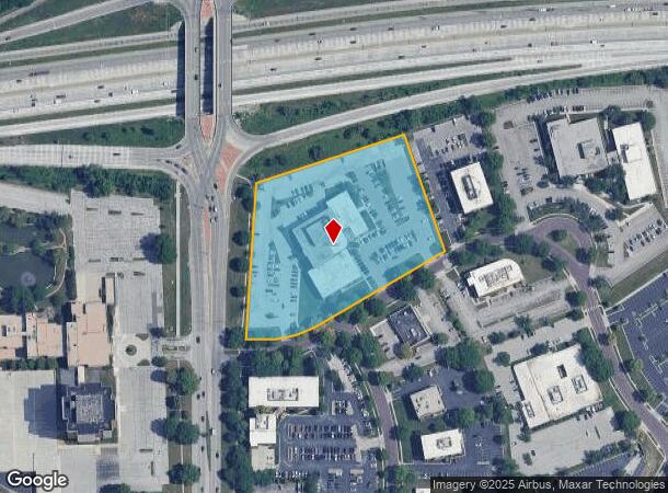  4550 W 109Th St, Leawood, KS Parcel Map