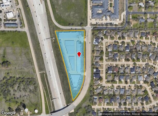  855 Lois St, Roanoke, TX Parcel Map