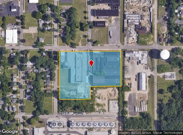 2211 Tyson St, Jackson, MI Parcel Map