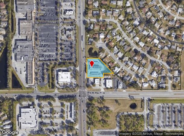 4011 N Wickham Rd, Melbourne, FL Parcel Map