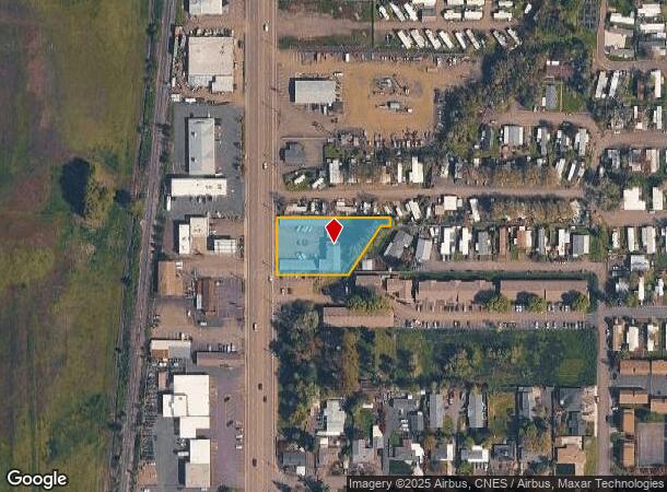  2541 Ne Stephens St, Roseburg, OR Parcel Map