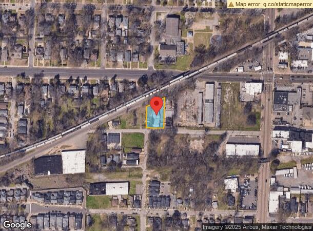  2074 York Ave, Memphis, TN Parcel Map