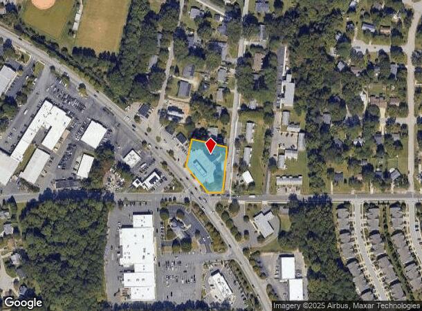 705 E Williams St, Apex, NC Parcel Map