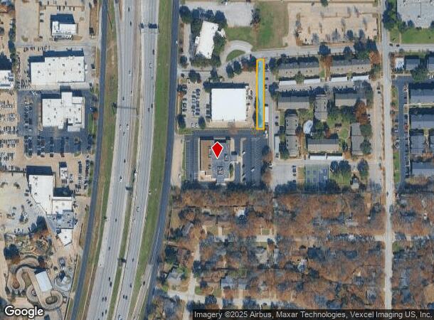  624 Ne Loop 820, Hurst, TX Parcel Map