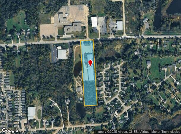  2111 W Thompson Rd, Fenton, MI Parcel Map