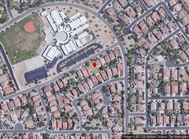  2123 W Maya Way, Phoenix, AZ Parcel Map