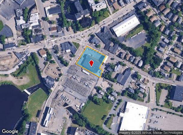 15 Webster St, Worcester, MA Parcel Map