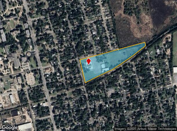 601 N Harrison Ave, Sherman, TX Parcel Map