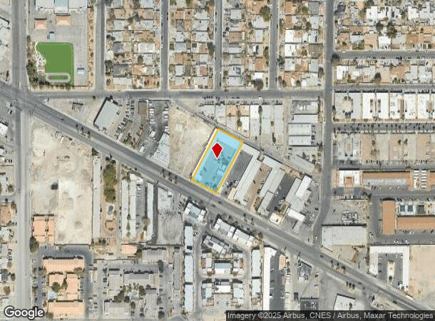  2001 Fremont St, Las Vegas, NV Parcel Map