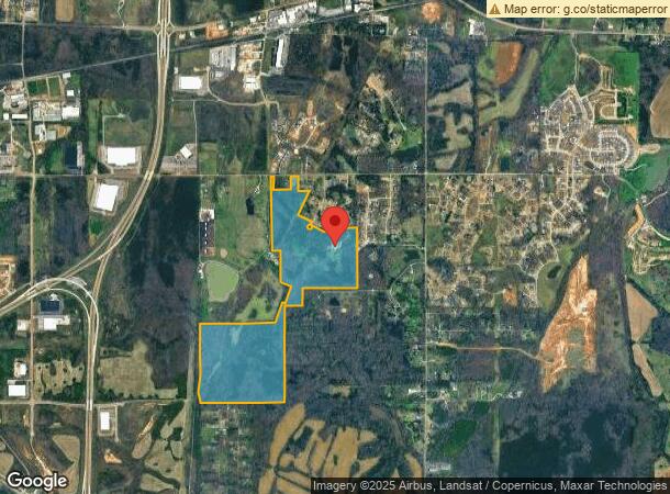  165 Hickory Nut Rd, Piperton, TN Parcel Map