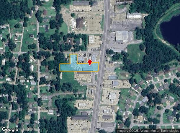 1175 N Main St, Vidor, TX Parcel Map