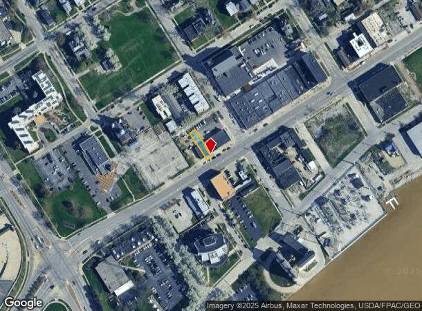  827 N Summit St, Toledo, OH Parcel Map
