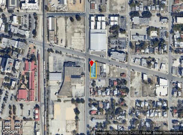  1304 E Commerce St, San Antonio, TX Parcel Map