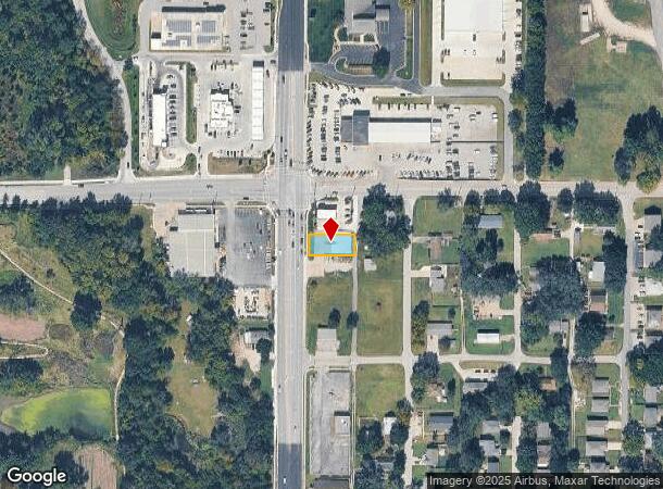  1110 N Main St, Lansing, KS Parcel Map