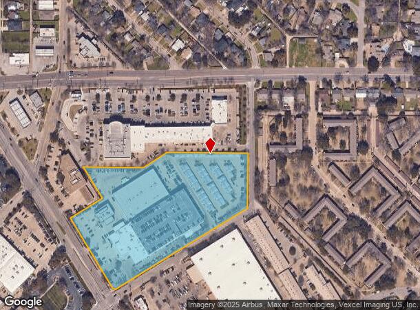  6200 Lemmon Ave, Dallas, TX Parcel Map