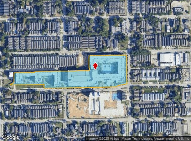 401 W 25Th St, Houston, TX Parcel Map