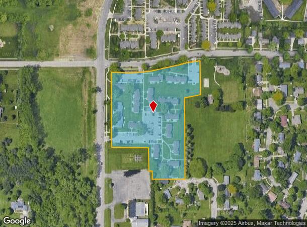  3831 Wilson Ave, Lansing, MI Parcel Map