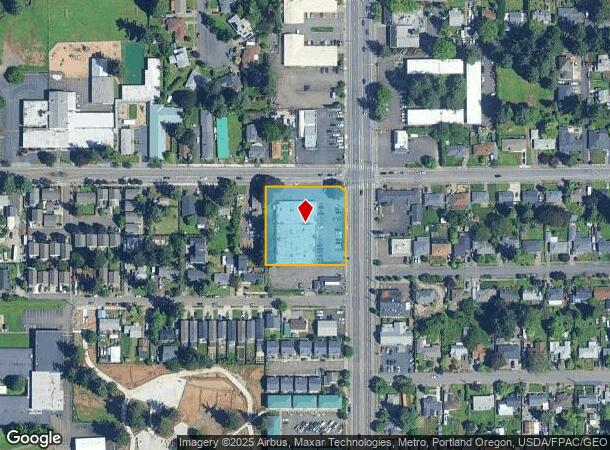  1705 Se 122Nd Ave, Portland, OR Parcel Map