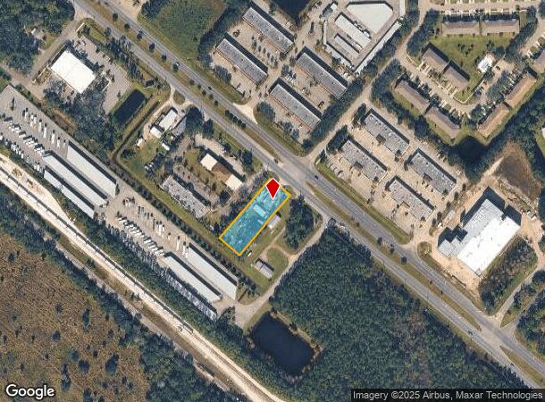 1444 N Us Highway 1, Ormond Beach, FL Parcel Map