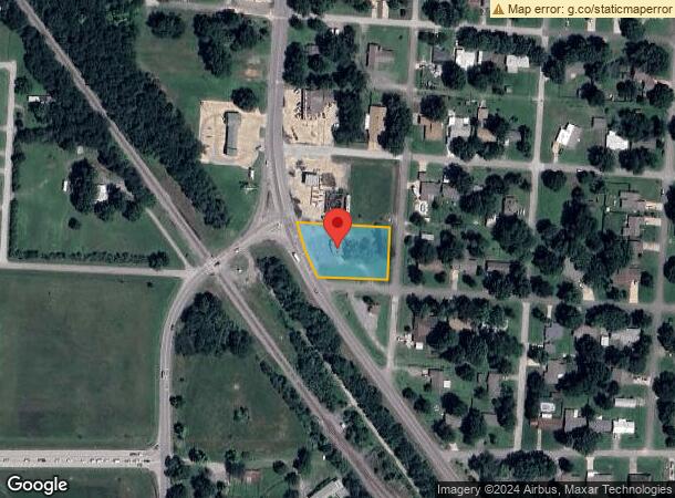  1305 S Mcquarrie Ave, Wagoner, OK Parcel Map