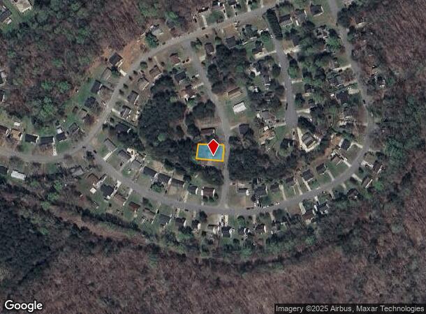  127 Windsong Rd, Mocksville, NC Parcel Map