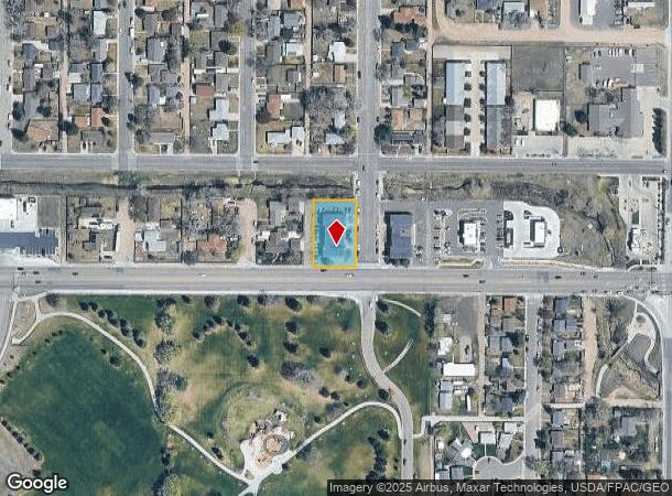 4600 Hilltop Ave, Cheyenne, WY Parcel Map