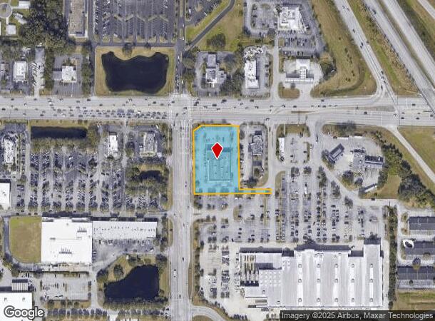 1160 Malabar Rd Se, Palm Bay, FL Parcel Map