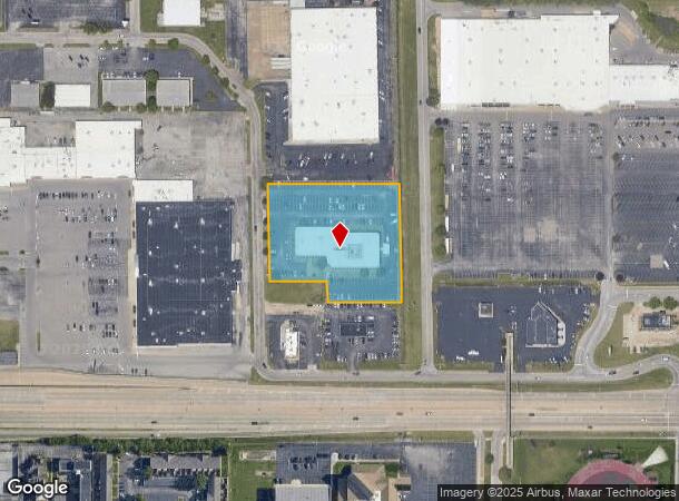  101 N Plaza Dr, Evansville, IN Parcel Map