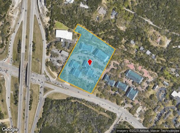  5656 Bee Caves Rd, West Lake Hills, TX Parcel Map