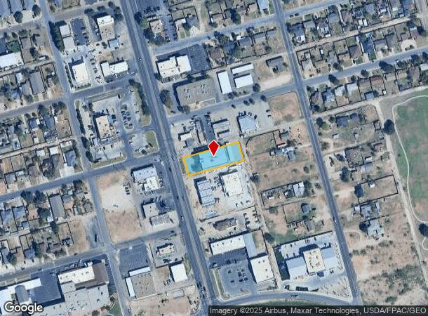 2408 N Big Spring St, Midland, TX Parcel Map