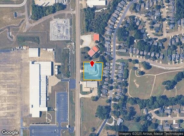 3206 W Jackson St, Tupelo, MS Parcel Map