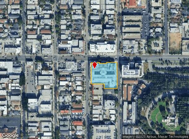 4926 Hollywood Blvd, Los Angeles, CA Parcel Map