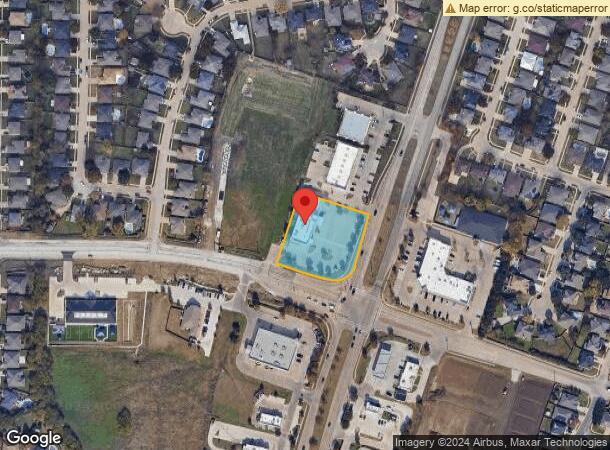  8020 Matlock Rd, Arlington, TX Parcel Map