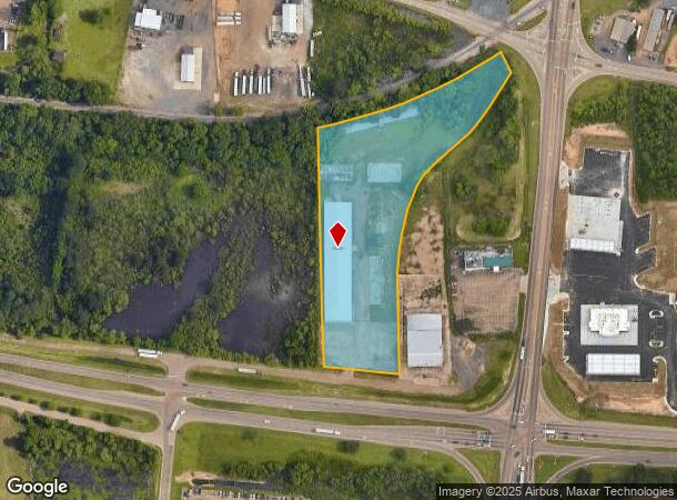 710 Highway 80 E, Flowood, MS Parcel Map