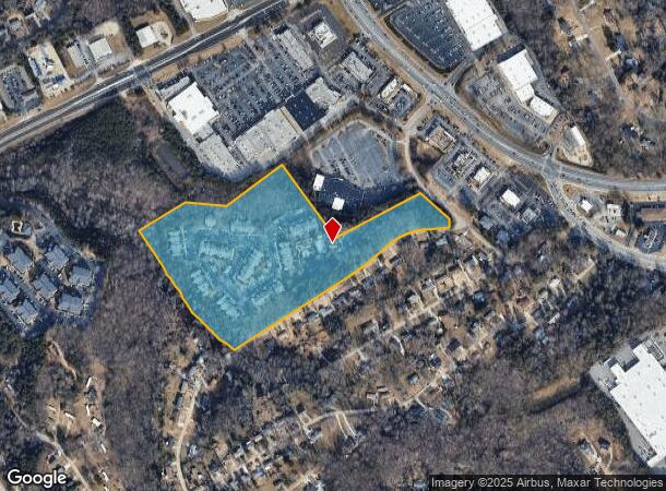 1100 Park Creek Ct, Gainesville, GA Parcel Map