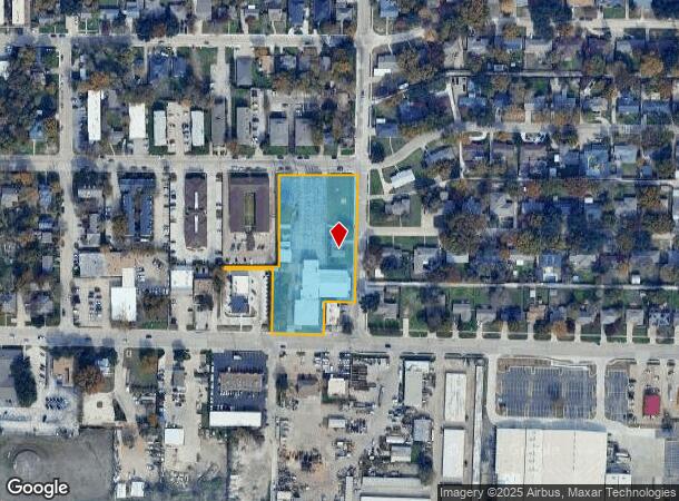  1609 14Th St, Plano, TX Parcel Map