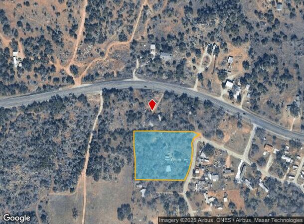  201 Deer Springs Loop, Burnet, TX Parcel Map