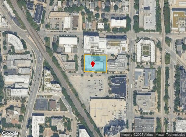 1033 University Pl, Evanston, IL Parcel Map