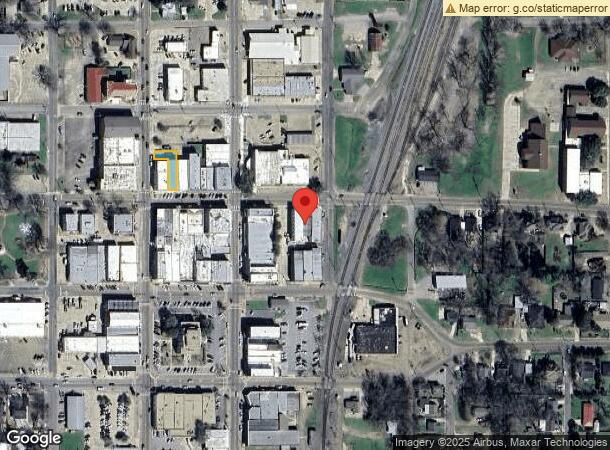  116 W 3Rd St, Mount Pleasant, TX Parcel Map