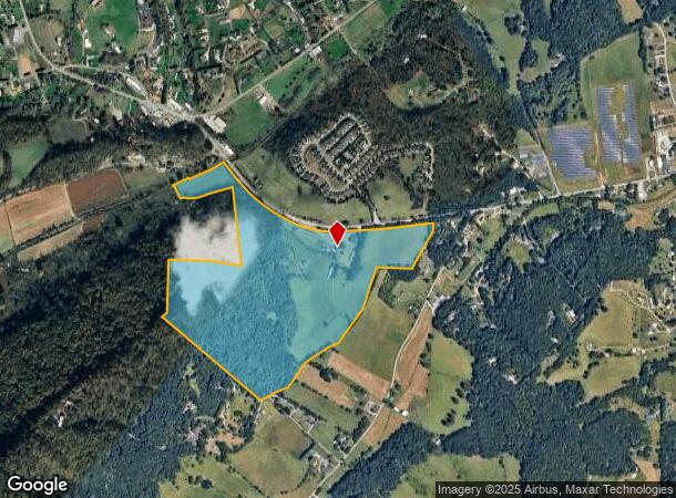  16 Hal Wells Loop, Leicester, NC Parcel Map