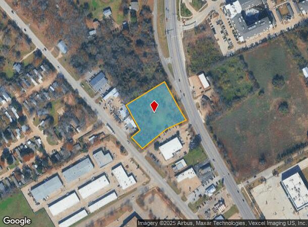  1295 N Main St, Mansfield, TX Parcel Map