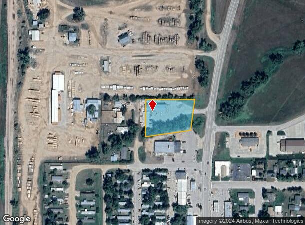  1411 Laurel St, Whitewood, SD Parcel Map