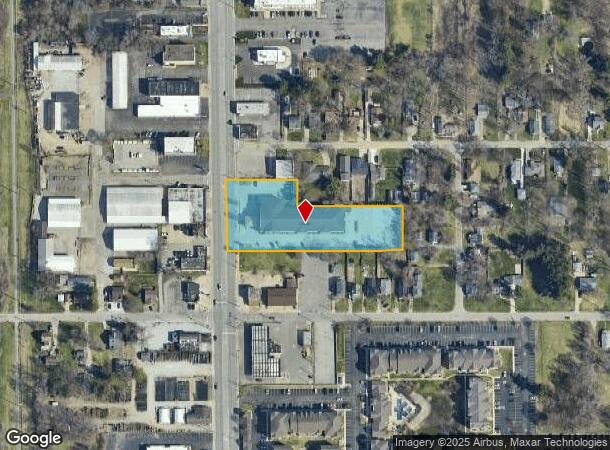  120 N Dixie Wy Holidy Inn Expy N, South Bend, IN Parcel Map