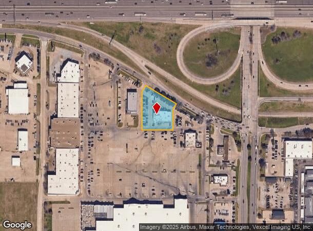 3514 W Airport Fwy, Irving, TX Parcel Map