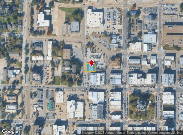 214 Bolivar St, Denton, TX Parcel Map