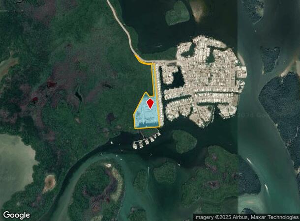  385 Angler Dr, Marco Island, FL Parcel Map